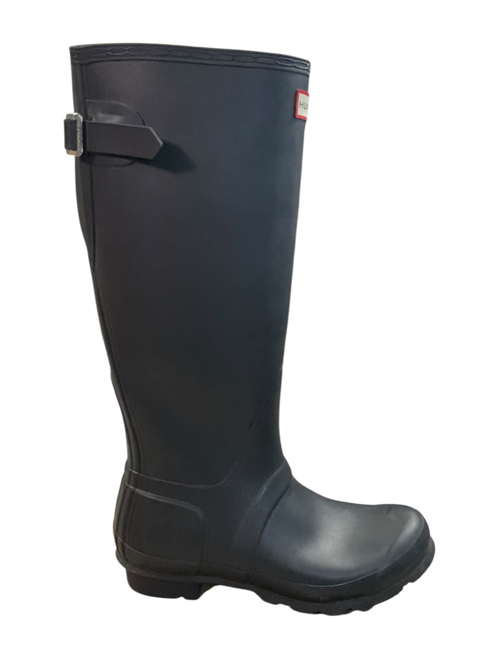 Hunter Original Tall Matte Black Waterproof Rain Boots Women’s Size 7